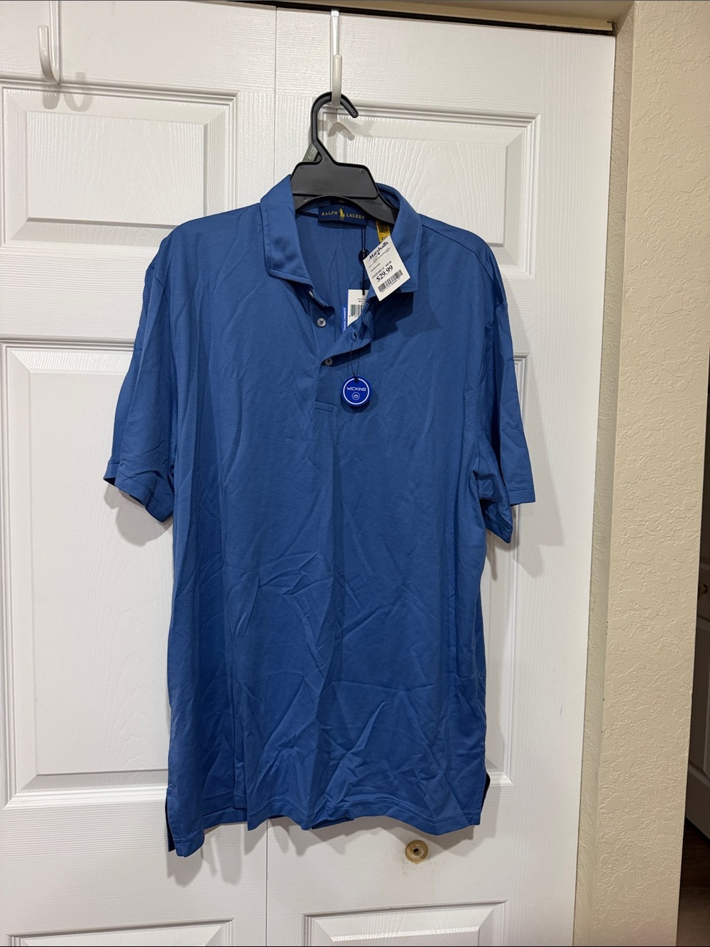 Polo by Ralph Lauren Men's Royal Blue Short-Sleeve Polo